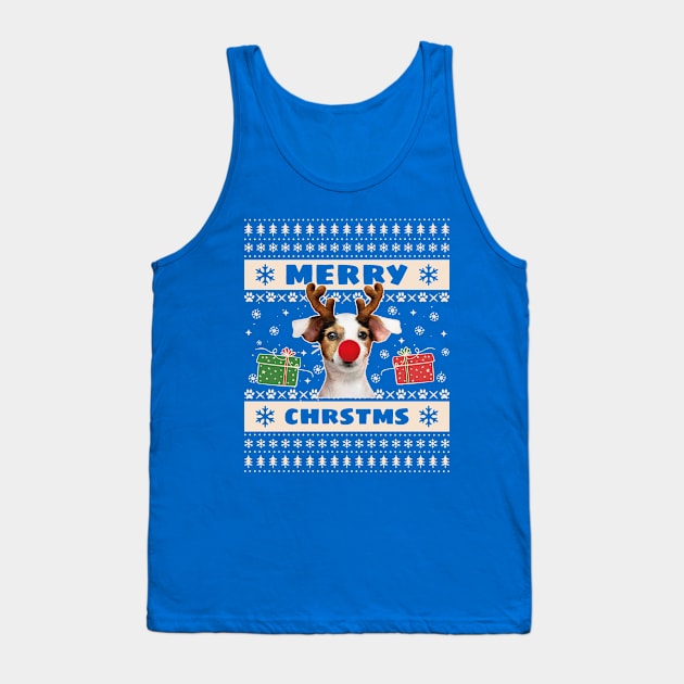 Merry Christmas / Puppy Tank Top by Yurko_shop